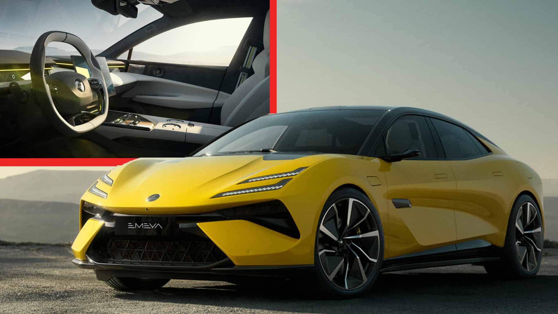 Lotus Emeya 2025 дебютирует как флагманский электрический GT мощностью 905 л.с.