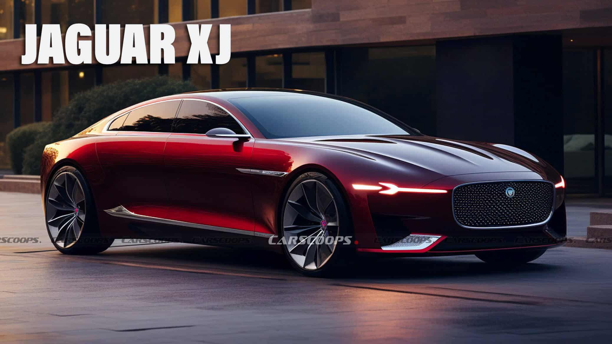 Электрический преемник Jaguar XJ, как сообщается, откажется от заднего стекла и логотипа Leaper