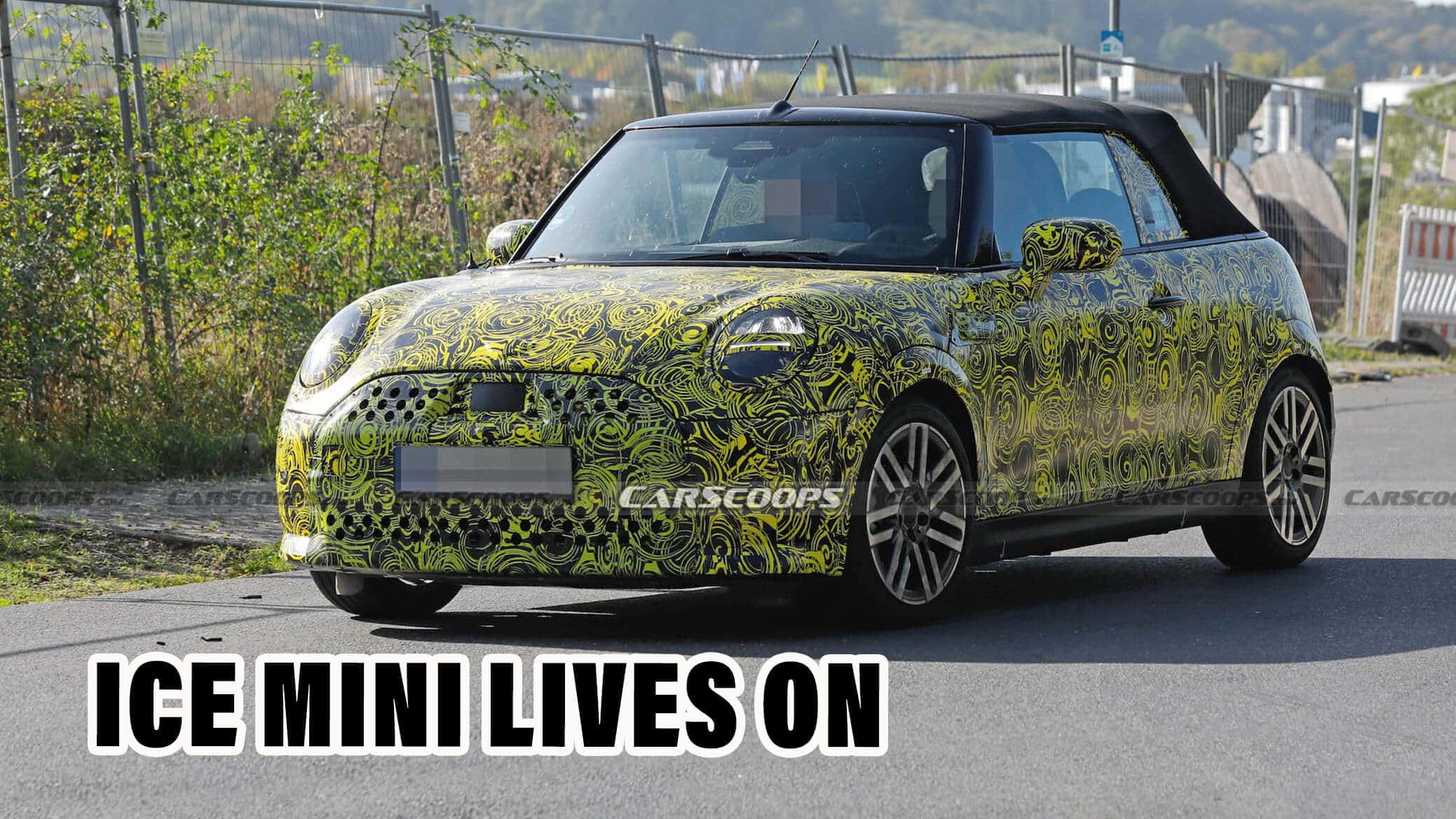 Mini Convertible 2025 снова выходит на рынок, на этот раз в комплектации без S