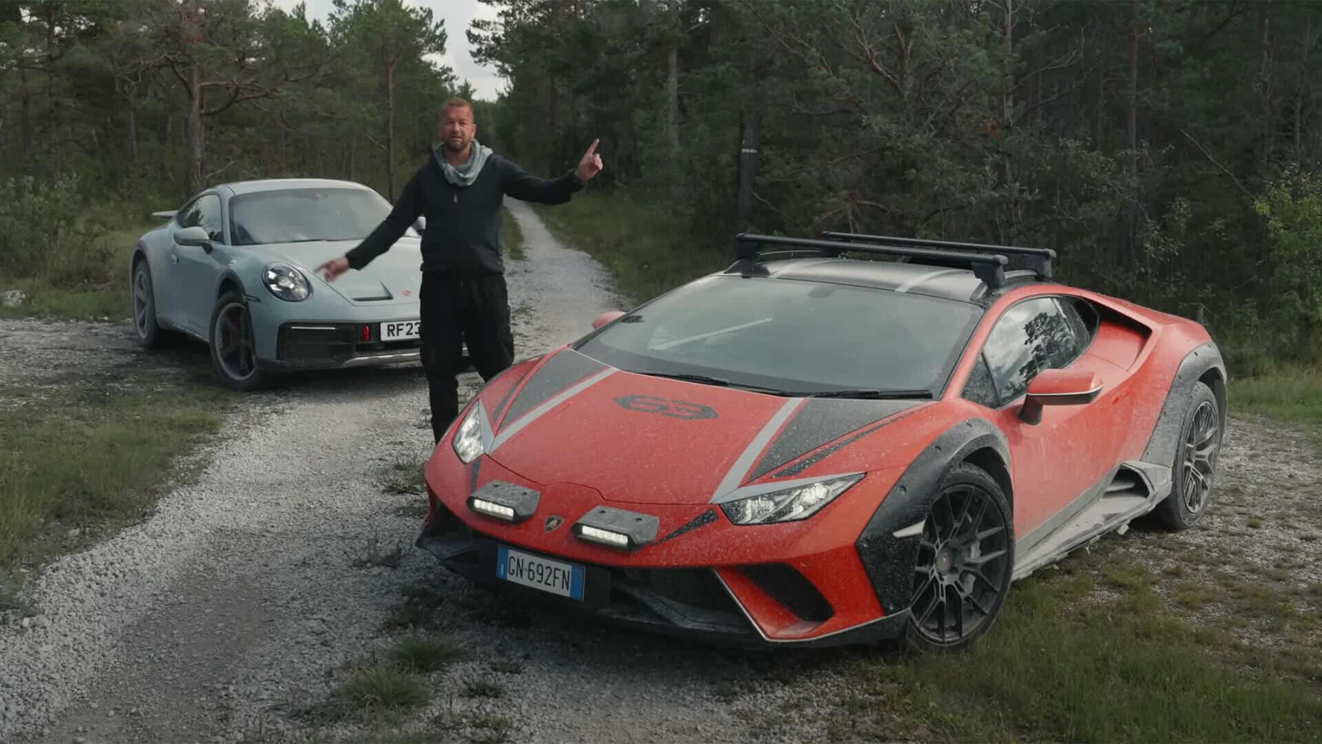 Что интереснее: Lambo Huracan Sterrato или Porsche 911 Dakar?