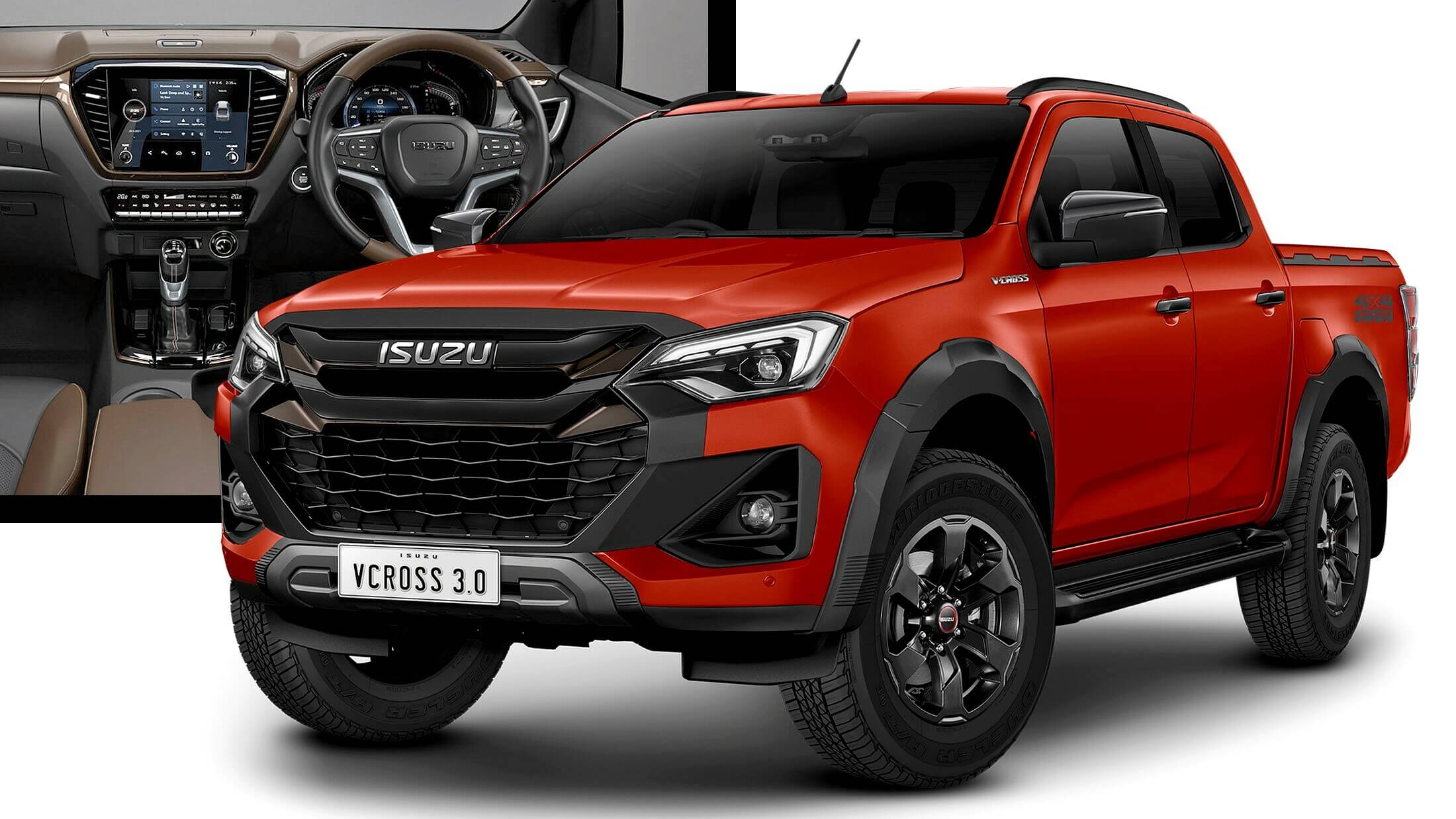 Isuzu D-Max 2024 дебютирует в Таиланде со свежим стилем и техническими обновлениями