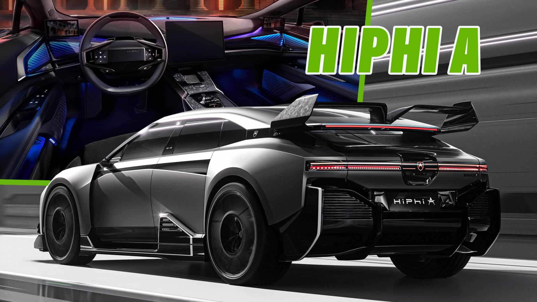 HiPhi A с 1287 HP считает, что клетчатая модель S уже готова, а шоу недостаточно