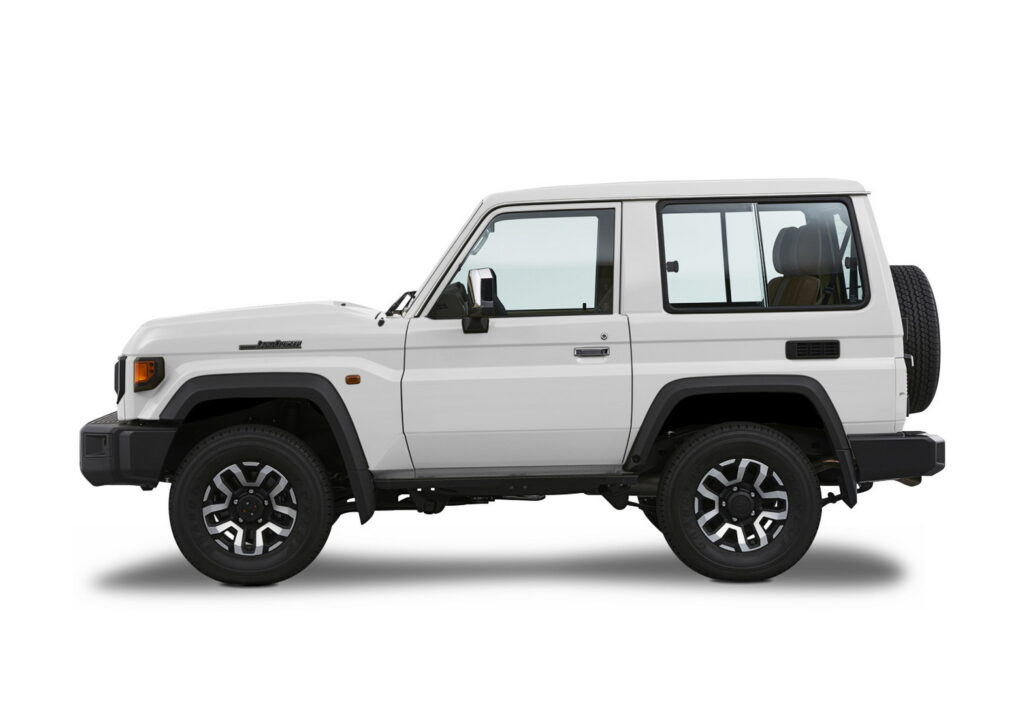   Рестайлинговый Toyota Land Cruiser 70 Series 2024 года получит 3-дверный вариант с короткой колесной базой