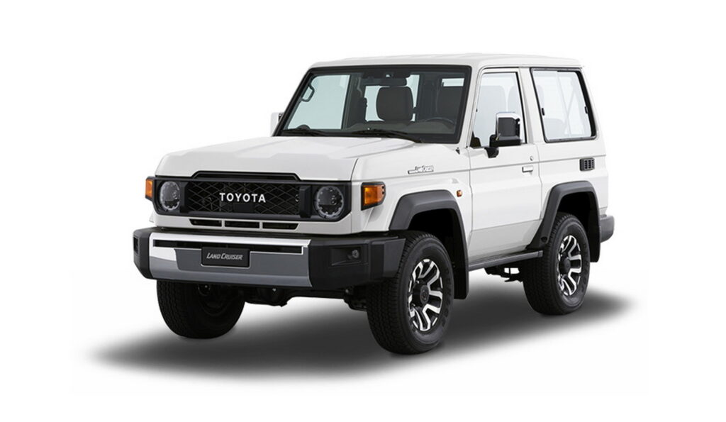   Рестайлинговый Toyota Land Cruiser 70 Series 2024 года получит 3-дверный вариант с короткой колесной базой