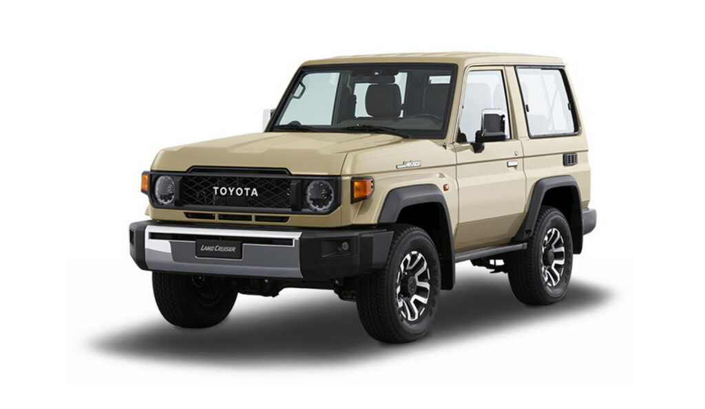   Рестайлинговый Toyota Land Cruiser 70 Series 2024 года получит 3-дверный вариант с короткой колесной базой