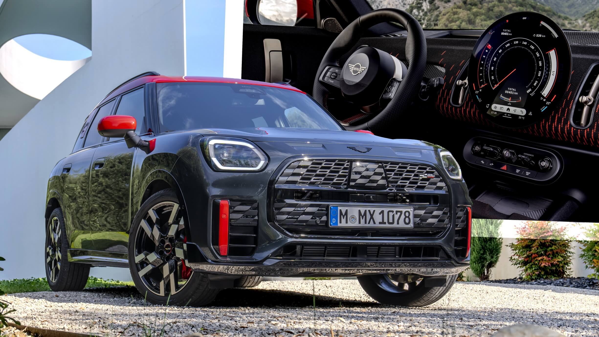 Mini John Cooper Works Countryman 2025 года получит 312 л.с. и будет стоить 46 900 долларов