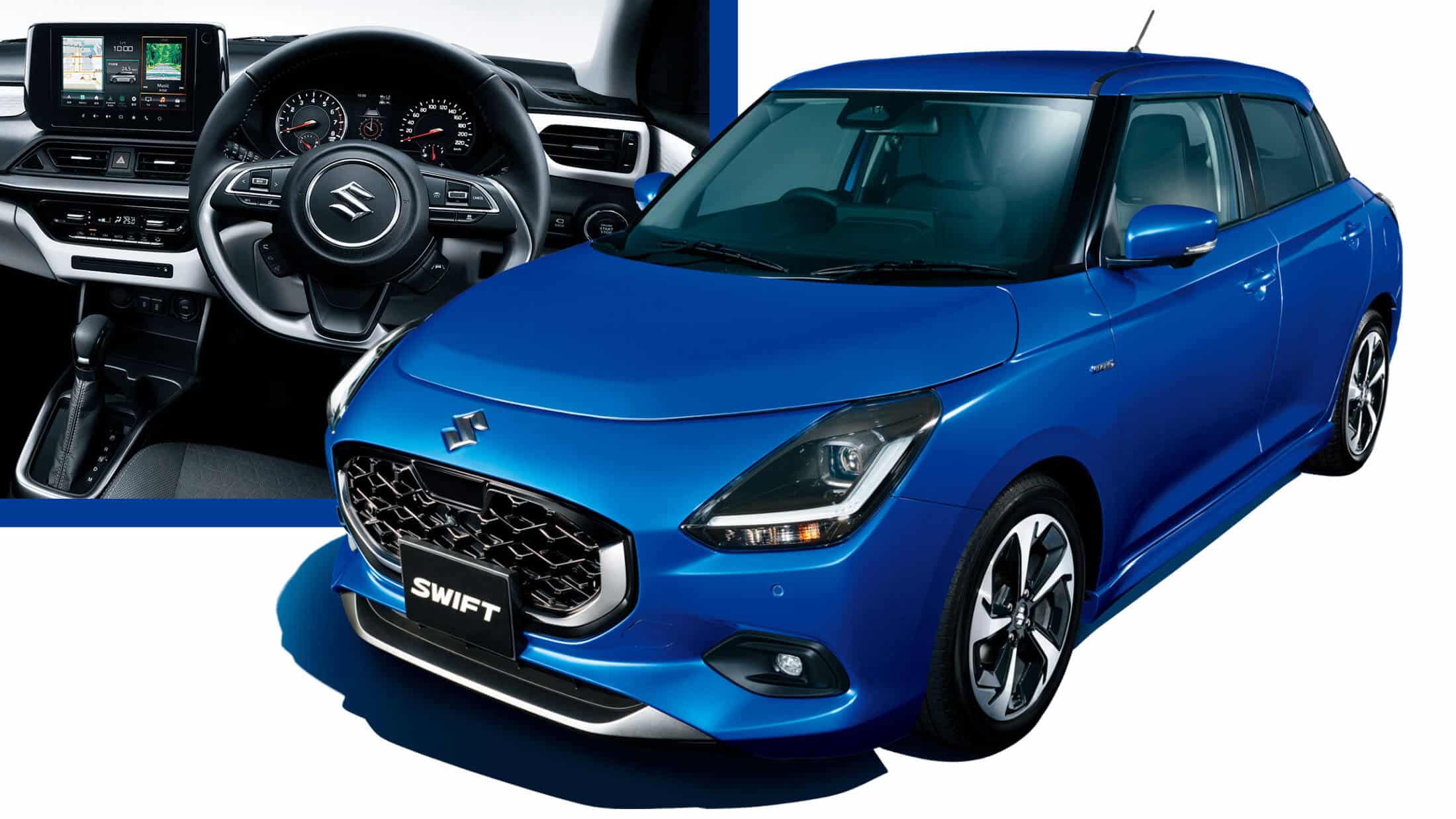 Suzuki Swift 2024 представлен в Японии и выглядит идентично концепту