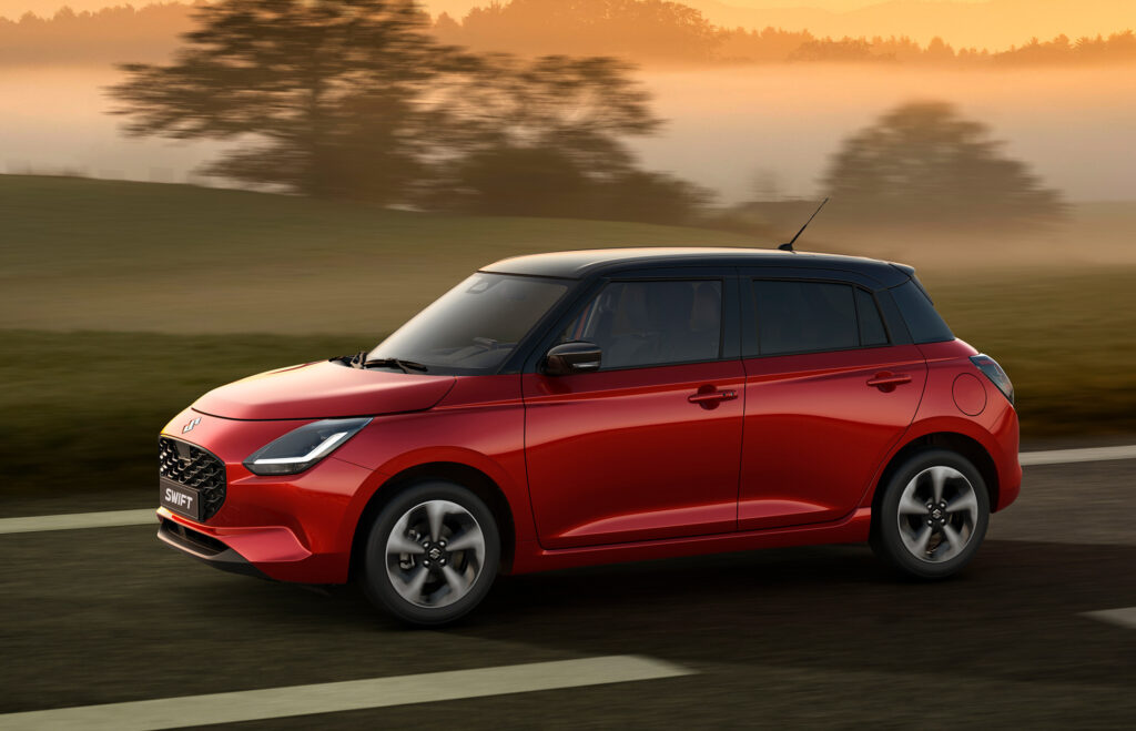  Новый Suzuki Swift дебютирует в Европе со стандартной системой мягкого гибрида