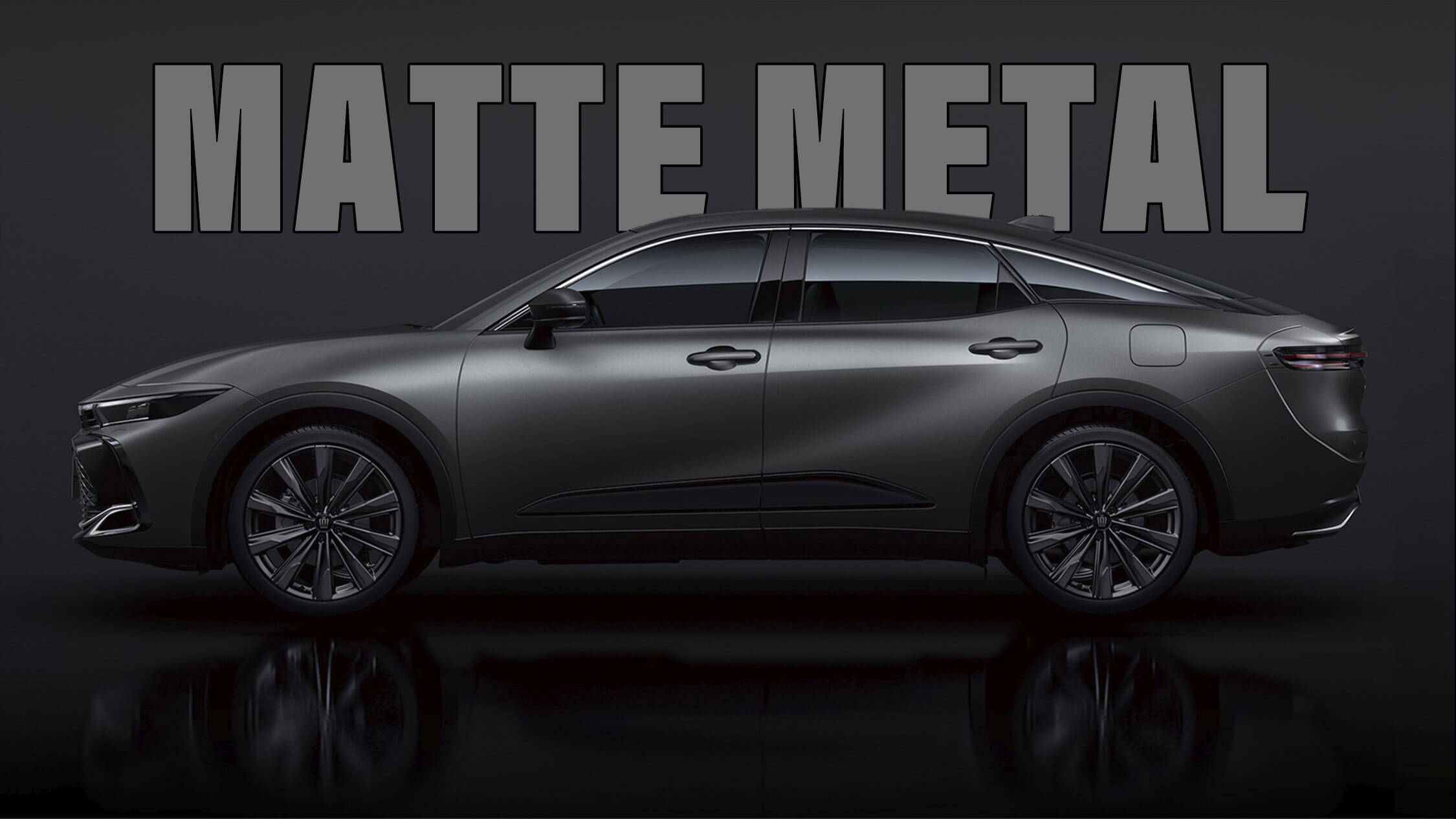 Toyota Crown «Matte Metal» Limited Edition имеет специальную краску, за которой легко ухаживать.