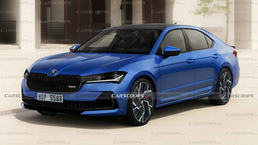  Skoda Superb RS 2025: что мы знаем о новом флагмане производительности