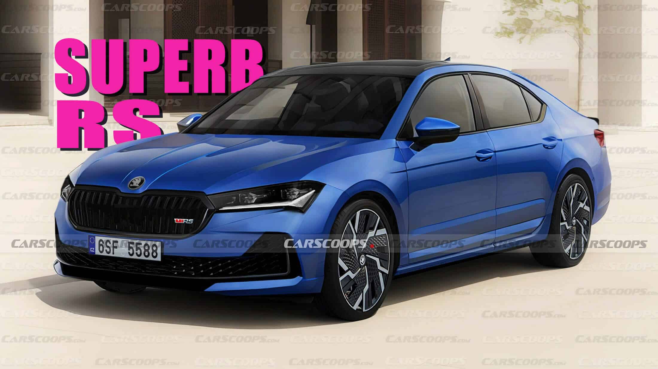 Skoda Superb RS 2025: что мы знаем о новом флагмане производительности