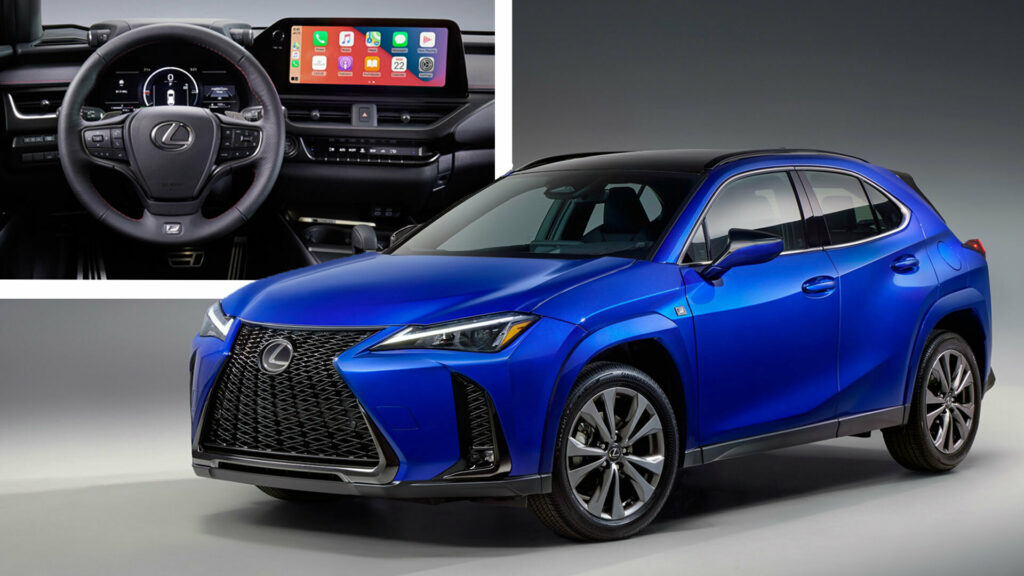  Lexus UX 300h 2025 года получит более мощный и эффективный гибридный агрегат