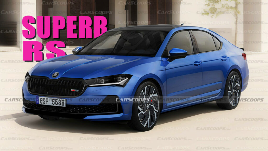  Skoda Superb RS 2025: что мы знаем о новом флагмане производительности