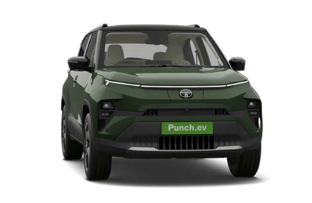  Tata Punch EV дебютирует в Индии с обновленным лицом и новой платформой