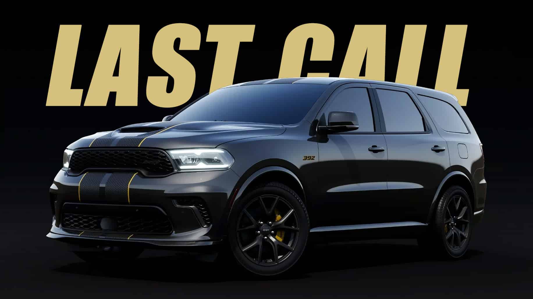 Dodge Durango SRT 392 AlcHEMI празднует конец внедорожника с двигателем HEMI