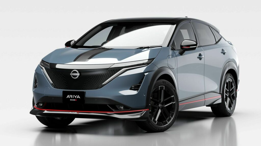   Nissan Ariya Nismo развивает мощность до 429 л.с. под саундтрек Формулы E