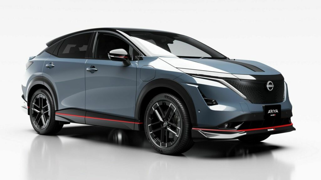   Nissan Ariya Nismo развивает мощность до 429 л.с. под саундтрек Формулы E