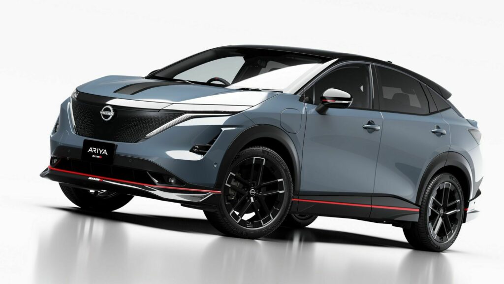   Nissan Ariya Nismo развивает мощность до 429 л.с. под саундтрек Формулы E