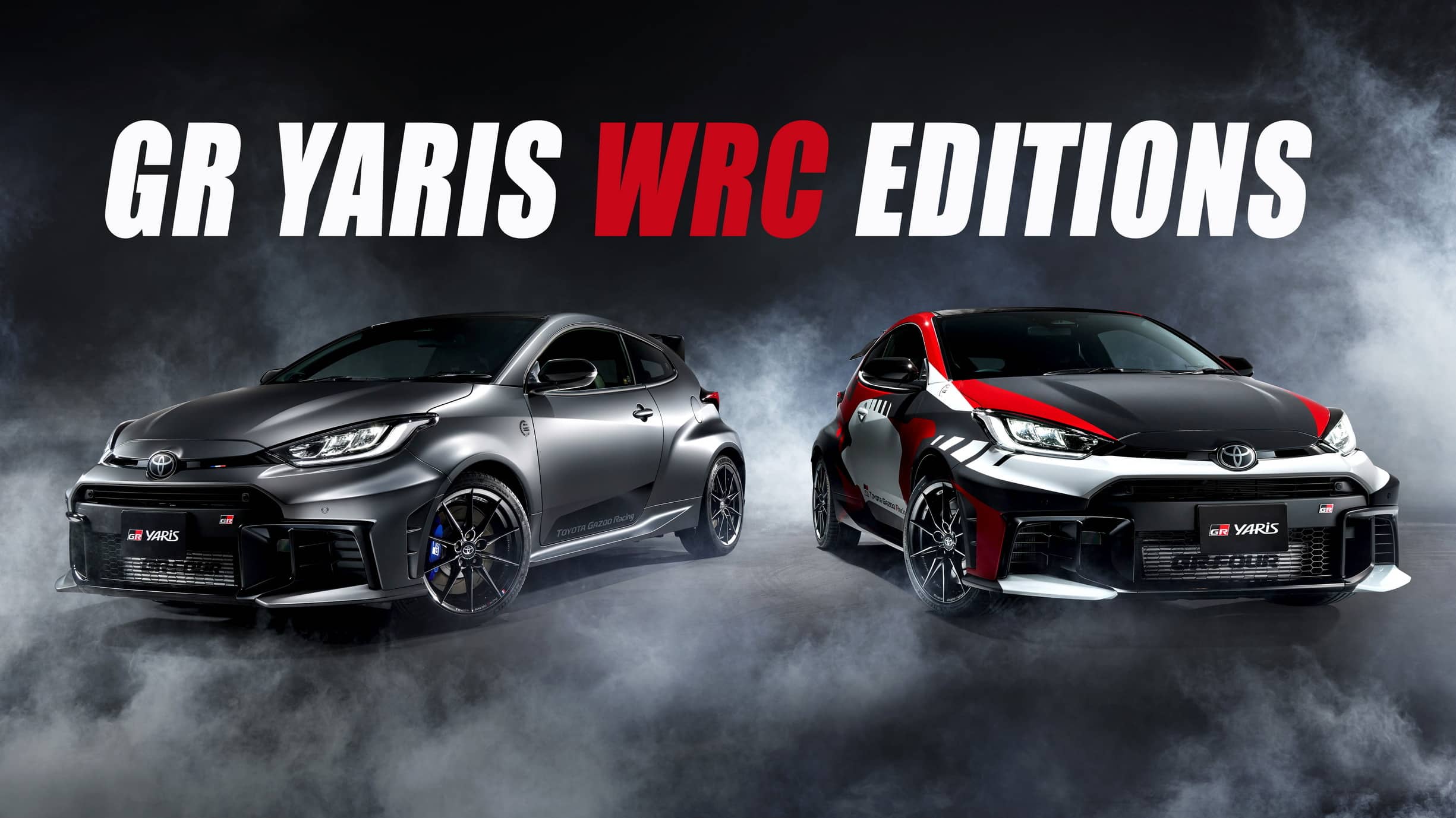 Новые специальные выпуски Toyota GR Yaris, тюнингованные звездами WRC, получили режимы «пончик» и заднеприводный режим