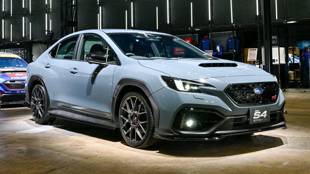   Subaru WRX S4 STI Sport — японская новинка, доступная только через лотерею