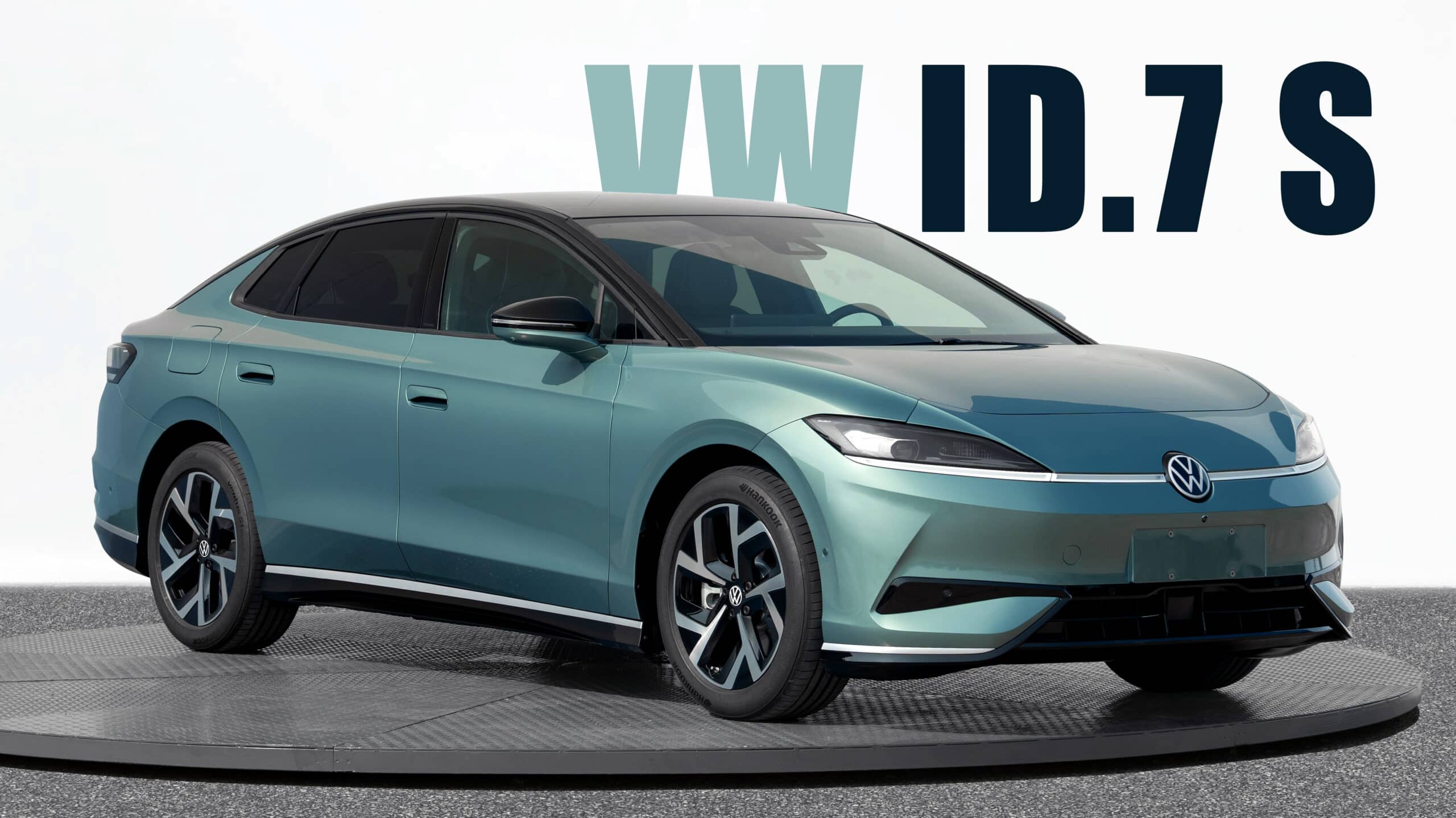 Появился новый электрический седан VW ID.7, и он только для Китая