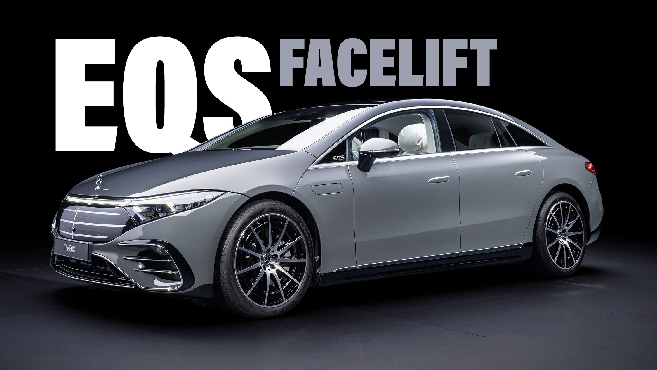 EQS 2025 года теперь действительно выглядит как Mercedes