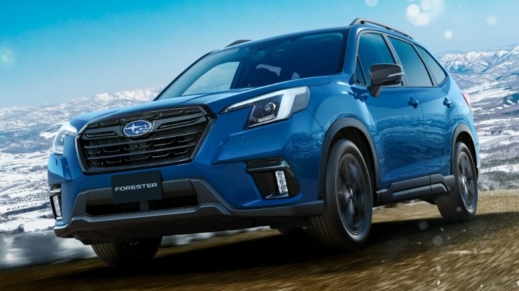  Subaru обновляет старый Forester в Японии и добавляет новую версию STI