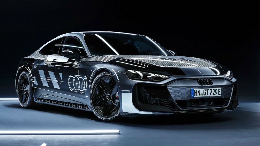  2025 Audi E-Tron GT Previewed, New RS Performance Flagship To Join The Range