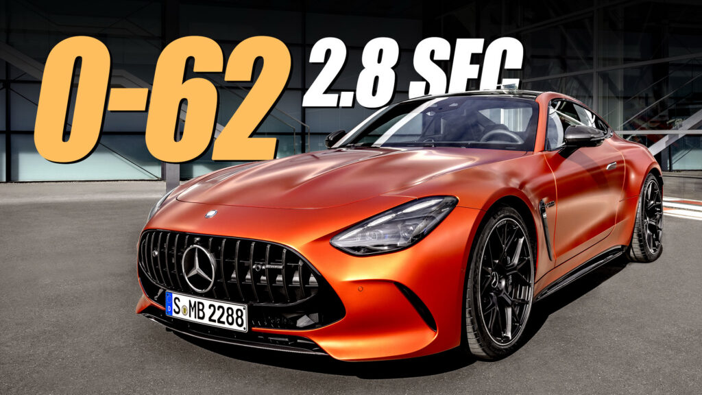 Mercedes-AMG GT 63 SE 2025 года работает быстрее, чем AMG One