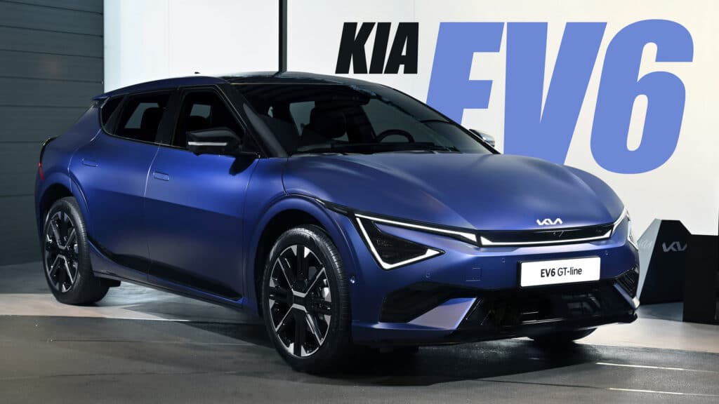 Kia EV6 2025 Sports: более резкий внешний вид и вход по отпечатку пальца