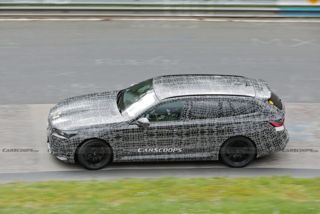 У BMW M5 2025 года будет яркая решетка с подсветкой