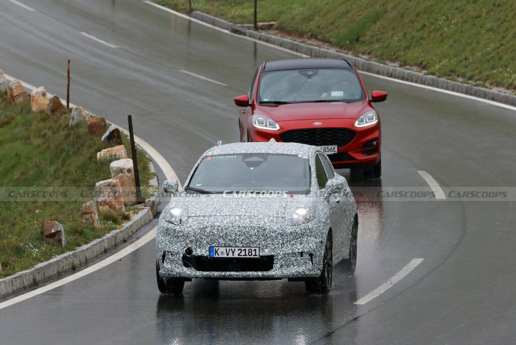  Новый Ford Puma Gen-E замечен как доступный электрический кроссовер