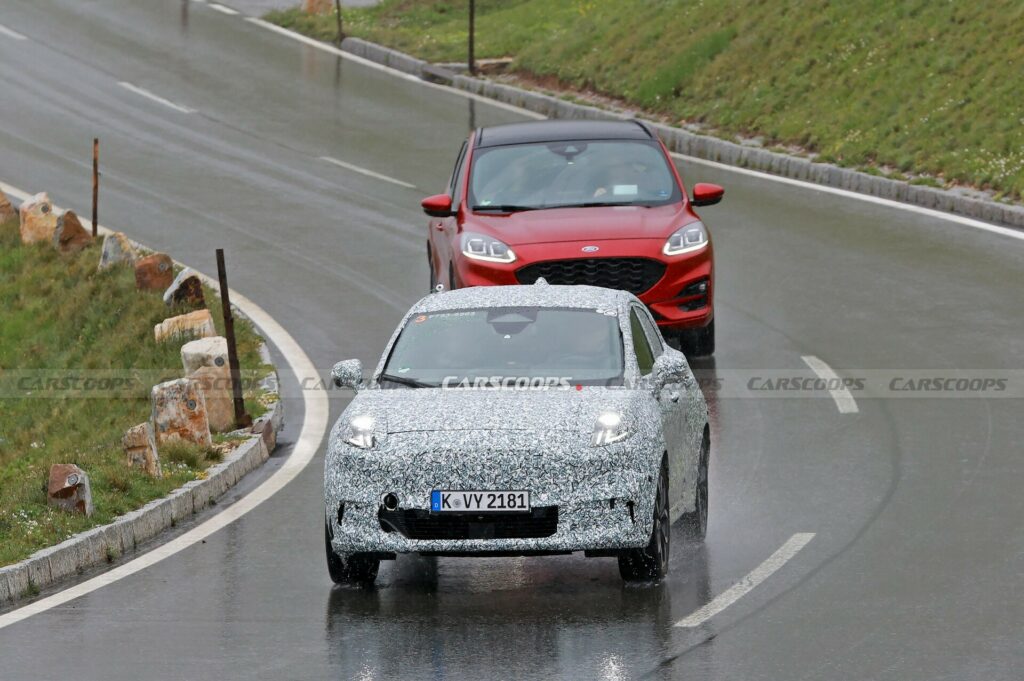  Новый Ford Puma Gen-E замечен как доступный электрический кроссовер