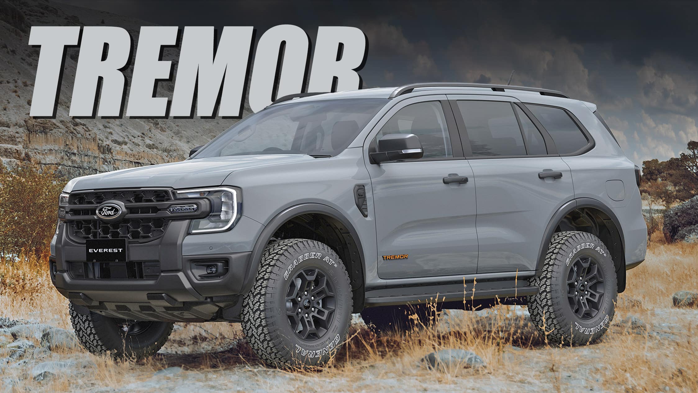 Ford Everest Tremor — самая мощная версия внедорожника на базе Ranger на сегодняшний день