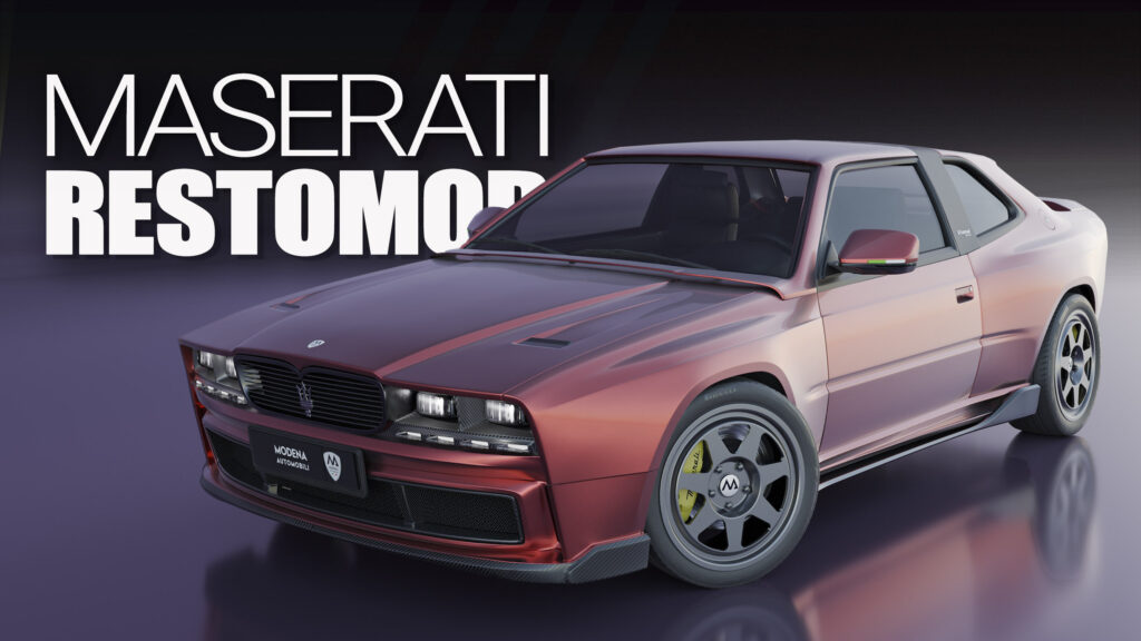 Maserati Biturbo Shamal Restomod сочетает в себе итальянский стиль 80-х со скоростью 21-го века