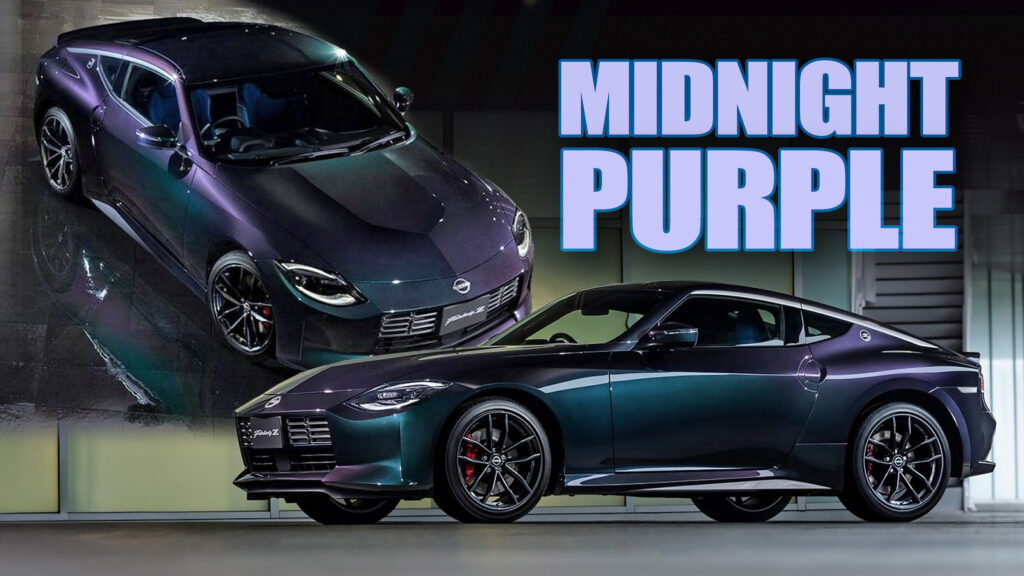 Nissan Z 2025 получит новые цвета, включая Midnight Purple в Японии